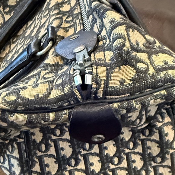 Christian Dior Vintage Monogram Boston Bag Clean! - Picture 7 of 14